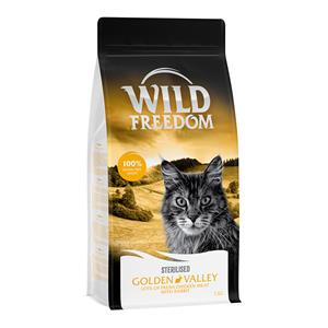 Wild Freedom Adult "Golden Valley" Sterilised Konijn – Graanvrij Kattenvoer - 2 kg