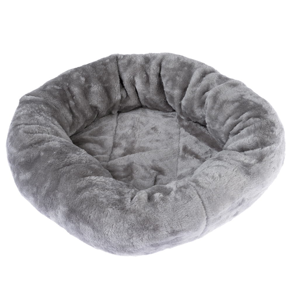 Natural Paradise Onderdelen knuffelbed rond E/G/K Ø44cm, grijs Kat