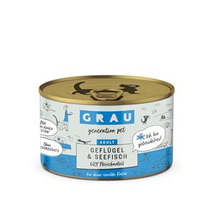 Grau Smulpotje Graanvrij Voordeelpakket 24 x 200 g - Gevogelte & zeevis