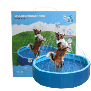 Coolpets Splash Sprinkler Pool 120cm, 30 cm