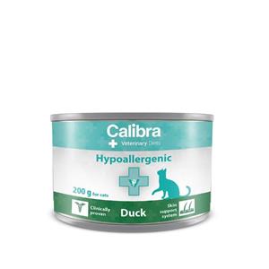 Calibra Veterinary Diets Cat Hypoallergenic Duck eend kat natvoer 200gr