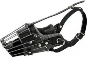 ABC-Sport-Klin Draadmuilkorf - zwart - 12 x 25cm
