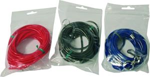 Poezenvastleglijn 3 mm/5 meter rood - Gebr de boon