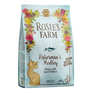2kg Rosie's Farm Adult Zalm met Zoete Aardappel Kattenvoer droog