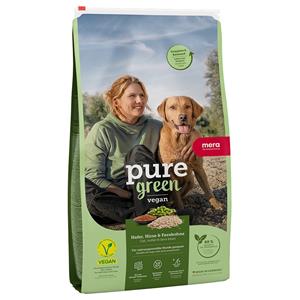 10 kg mera pure green Adult Vegan Haver, Gierst & Favaboon hondenvoer droog