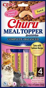 Inaba Ciao Churu Meal Topper kat Tonijn met zalm