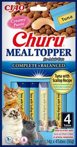 Inaba Ciao Churu Meal Topper kat Tonijn met Sint-jakobsschelp