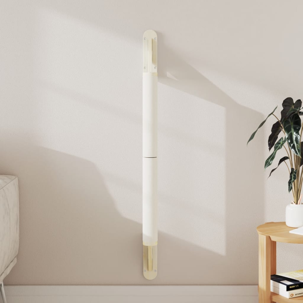 VidaXL Kattenkrabpaal wandgemonteerd 109 cm sisal