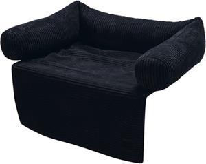Designed by Lotte Bankkussen Ribbed - Hondenkussen - Antraciet - 70x50x13,5 cm