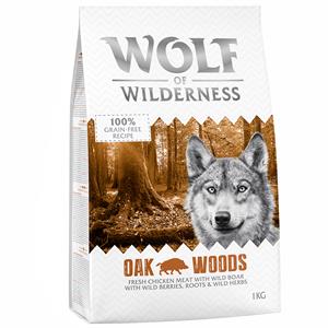 10% korting op 1 kg Wolf of Wilderness honden droogvoer! - Oak Woods - Wild Zwijn