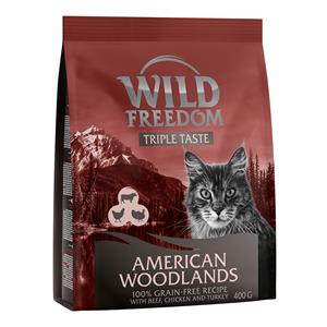 400g American Woodlands Wild Freedom Kattenvoer