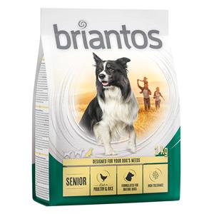 1kg Briantos Senior met Gevogelte en Rijst