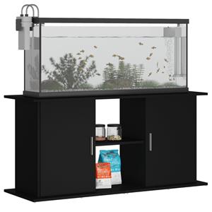 vidaxl Aquariumstandaard 101x41x58 cm bewerkt hout zwart