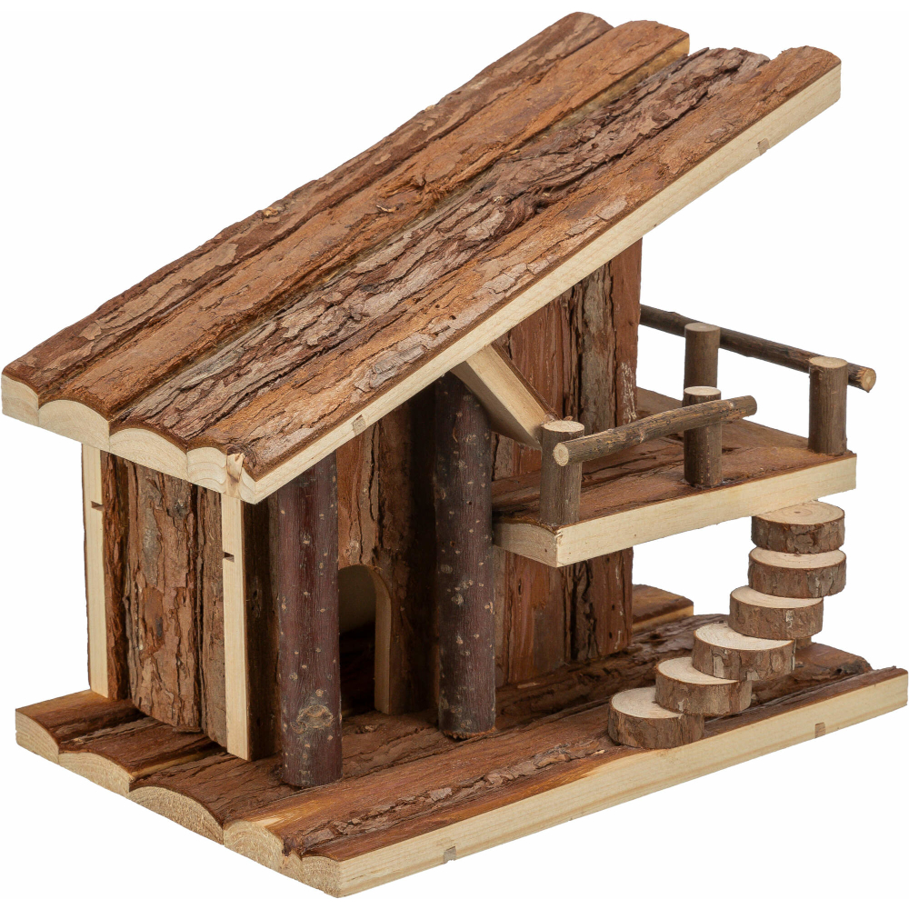 Trixie huis jule voor hamsters schorshout