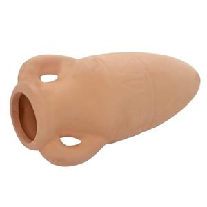 Hobby Decoratie Keramische Amfora Beige S - 14CM