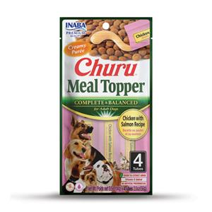 Inaba Churu Meal Topper hond Kip met zalm