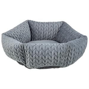 TRIXIE HONDENMAND LIVIA ROND GRIJS 50X50 CM