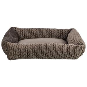 Trixie Bed Livia Vierkant, bruin 80x60cm Hond