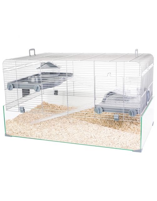 Zolux Panas 80 Knaagdierkooi 79x48x45CM Grijs