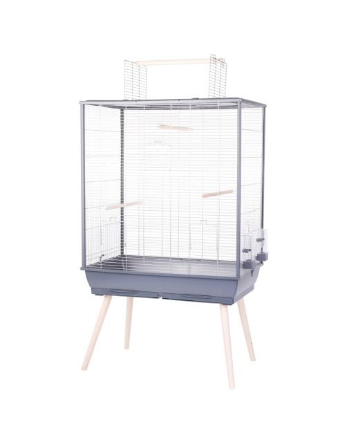 Zolux Neolife 80 XL Vogelkooi 81x48x152CM Grijs