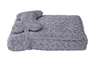 Quapas! Kussen met Bot Grijs M - 95x70x15CM