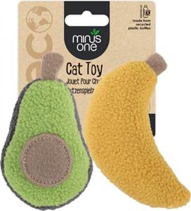 Minus One Fruit Cat Toys - Avacado&Banana