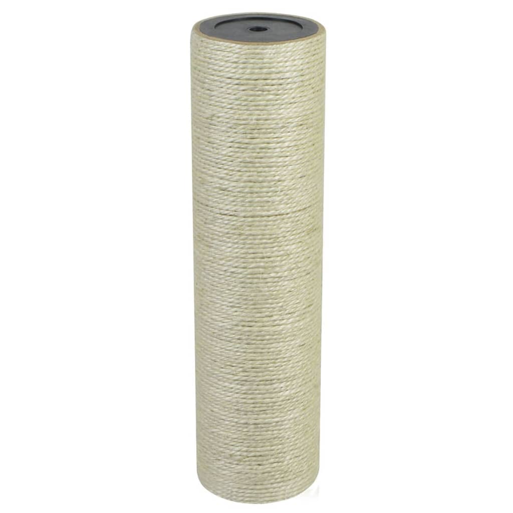 VidaXL Kattenkrabpaal 8x30 cm 8 mm beige