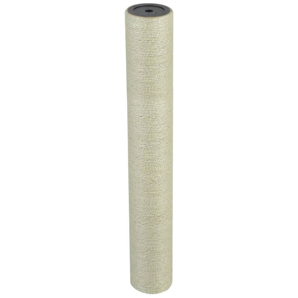 VidaXL Kattenkrabpaal 8x55 cm 10 mm beige