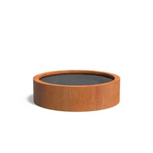 Tuinvoordeel cortenstaal vijver rond 150 x 40 cm