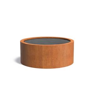 Tuinvoordeel cortenstaal vijver rond 150 x 60 cm