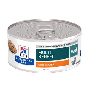 24x156g Feline W/D met Kip Hill's Prescription Diet Kattenvoer