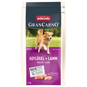 1kg animonda GranCarno Adult Gevogelte + Lam droogvoer voor honden