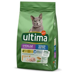 Affinity Ultima 8 + 2 kg gratis! Ultima droog kattenvoer 10 kg - Sterilized Senior