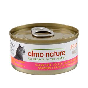Almo Nature 70g Almo Nature HFC Natural 6 x 70 g Zalm met kip in gelei