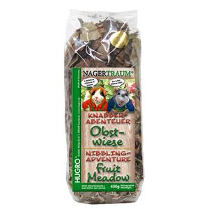 400g Hugro Knabbel Avontuur Fruit Weide Kleine Huisdieren