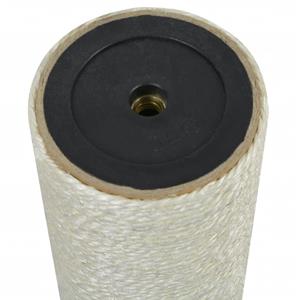 VidaXL Kattenkrabpaal 8x20 cm 10 mm beige