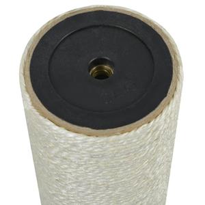VidaXL Kattenkrabpaal 8x60 cm 10 mm beige