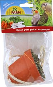 JR Farm Grote Parkiet & Papegaai Pot 260 Gram