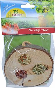 JR Farm Parkiet & Kanarie Pik-Schijf ‘	Trio’ 70 Gram