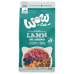 2kg WOW Cat Senior met lam droogvoer voor katten
