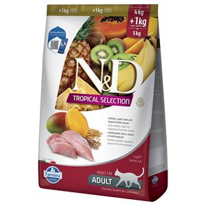 N&D Tropical kattenvoeding Kip 5 kg