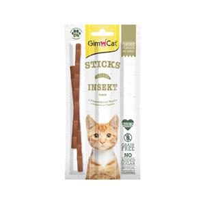 6x3 stuks GimCat Sticks insect kattensnacks