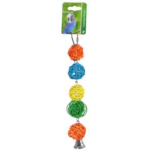 De Boon Raffia Ballen + Bel 27CM