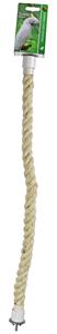 De Boon Zitstok Buigbaar Touw + 2 Schroefhouder 60CM