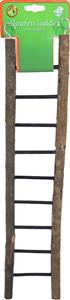 De Boon Ladder Hout Natural 9-Traps