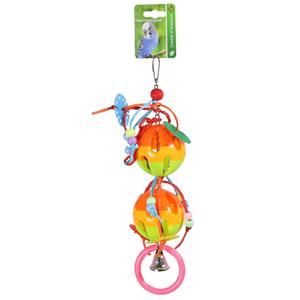 De Boon Ballen + Bel + Ring + Raffiasliert 33CM