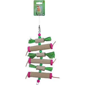 De Boon Bal Hout met Toffee en Koker Karton 35CM
