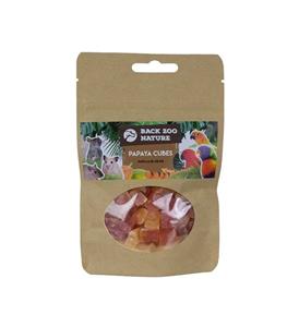 Back Zoo Nature Papaya Cubes 250 Gram