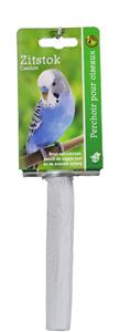 De Boon Zitstok Calcium Wit + Schroefdraad 13CM