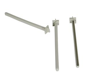 Voltrega Zitstok Plastic met Klem Zak á 3 stuks Beige